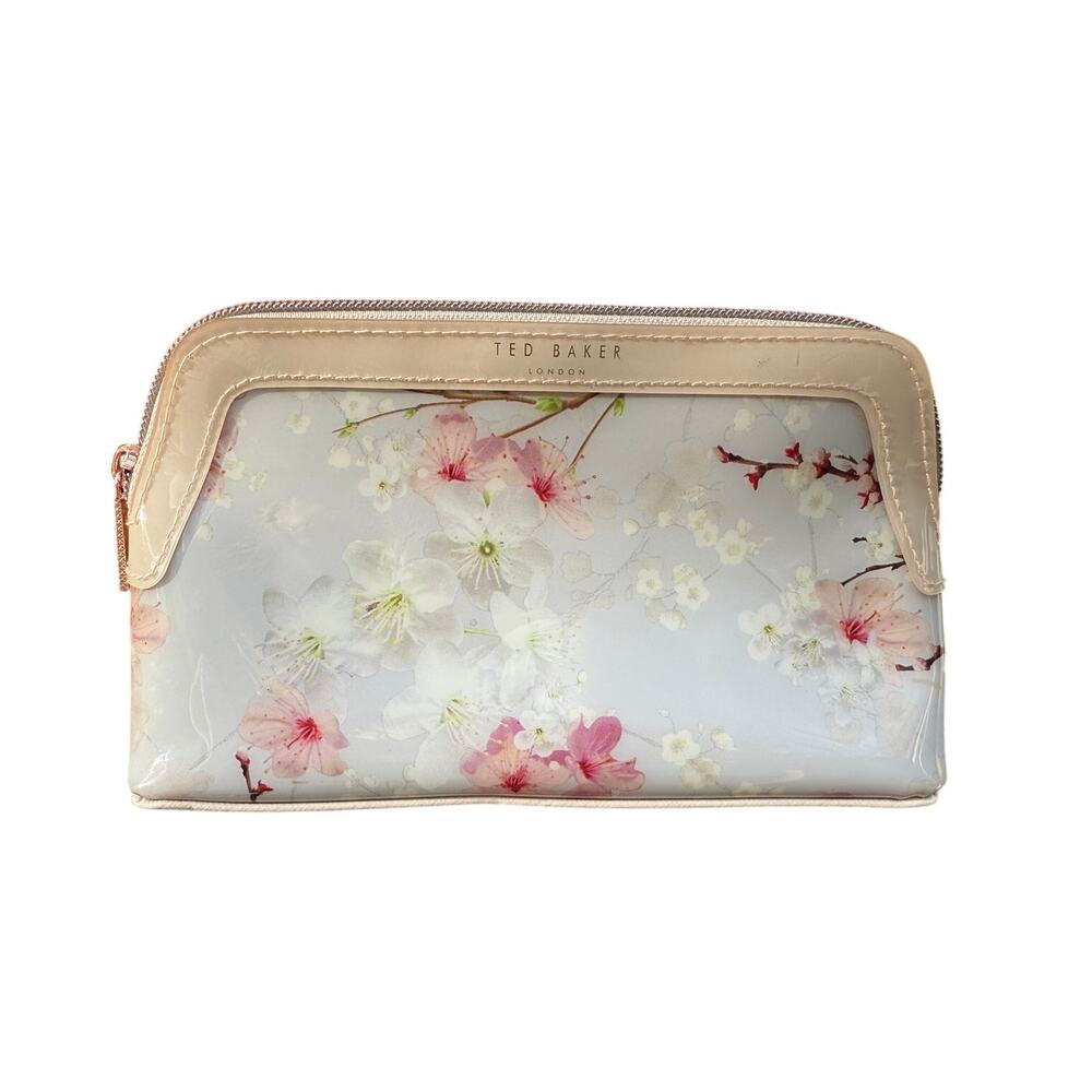Ted Baker London Make Up Case 10.5"W 6"T 3.25" D